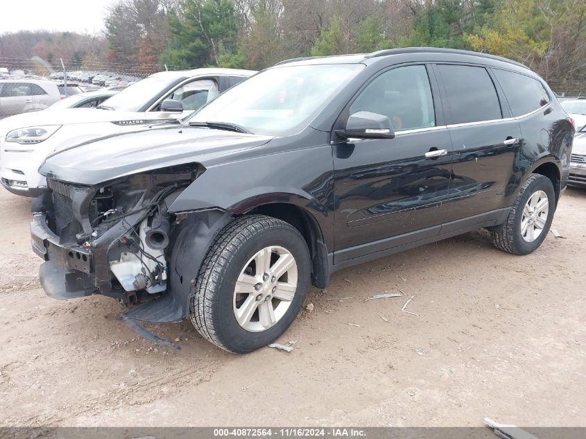 VIN 1GNKVGKD8EJ255930 2014 Chevrolet Traverse, 1LT no.2