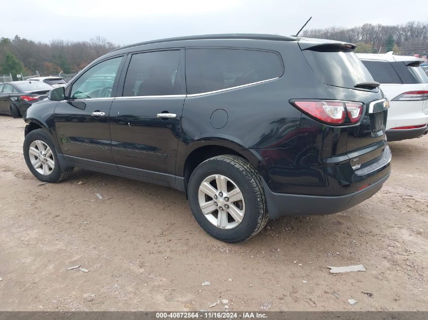 VIN 1GNKVGKD8EJ255930 2014 Chevrolet Traverse, 1LT no.3