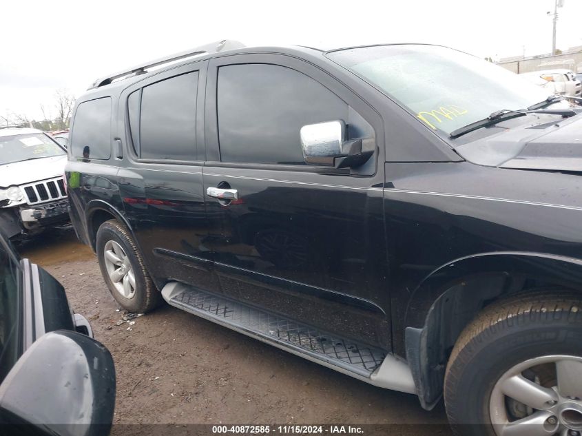 2012 Nissan Armada Sv VIN: 5N1BA0ND0CN614244 Lot: 40872585