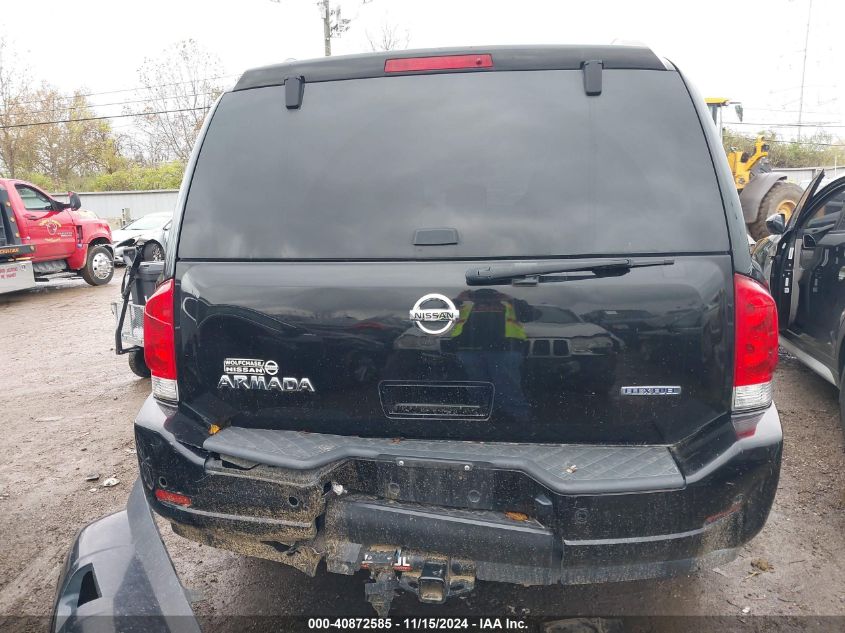 2012 Nissan Armada Sv VIN: 5N1BA0ND0CN614244 Lot: 40872585