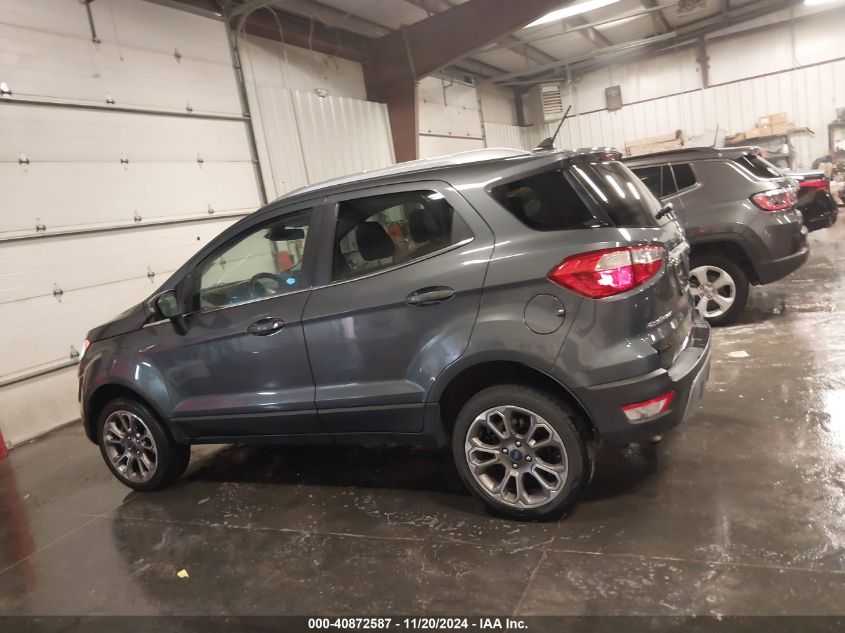 2020 Ford Ecosport Titanium VIN: MAJ6S3KL6LC334037 Lot: 40872587