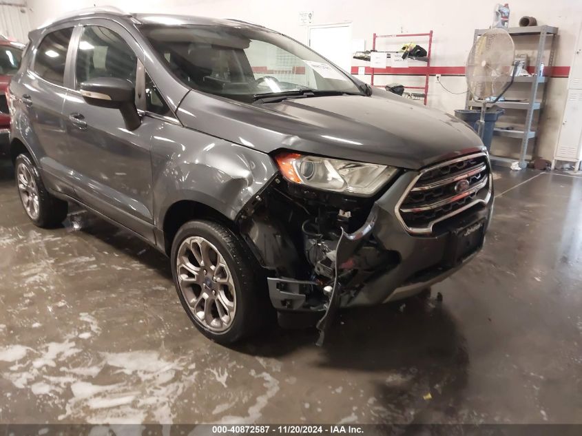 2020 Ford Ecosport Titanium VIN: MAJ6S3KL6LC334037 Lot: 40872587