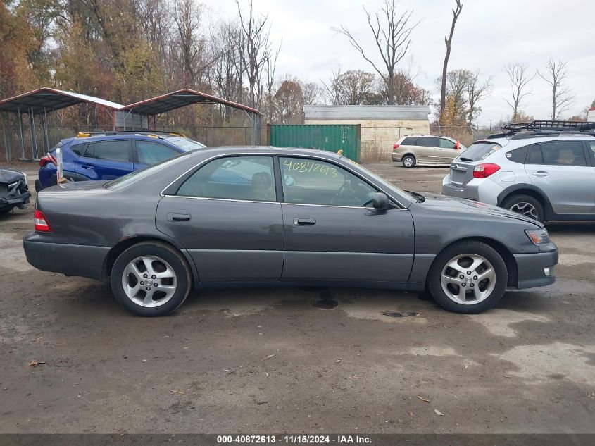 2001 Lexus Es 300 VIN: JT8BF28G915108818 Lot: 40872613