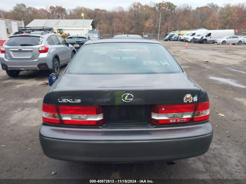 2001 Lexus Es 300 VIN: JT8BF28G915108818 Lot: 40872613