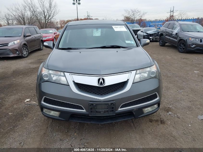 2010 Acura Mdx VIN: 2HNYD2H23AH500637 Lot: 40872635