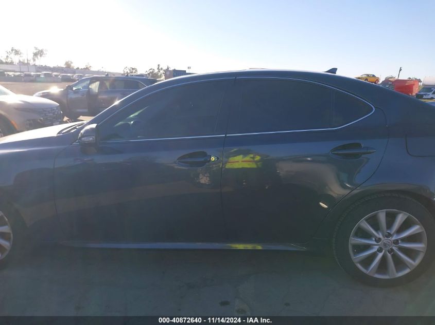 2009 Lexus Is 250 VIN: JTHBK262195092435 Lot: 40872640