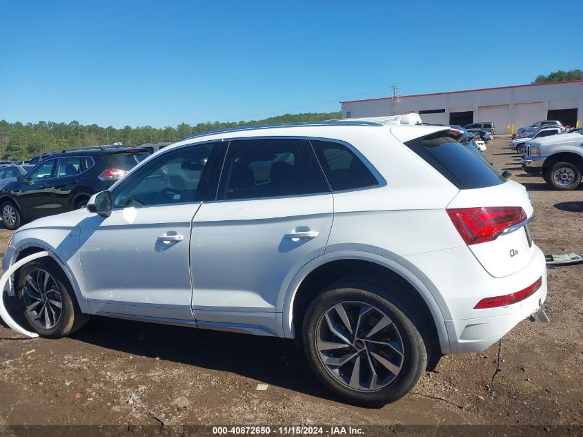 2023 Audi Q5 Premium Plus 45 Tfsi S Line Quattro VIN: WA1EAAFY7P2069976 Lot: 40872650