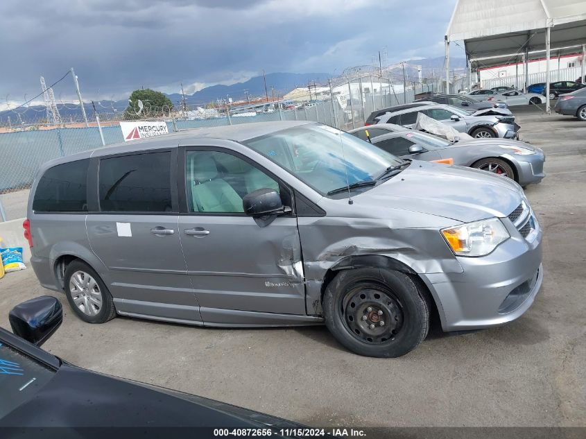 2017 Dodge Grand Caravan Se VIN: 2C4RDGBG6HR750714 Lot: 40872656