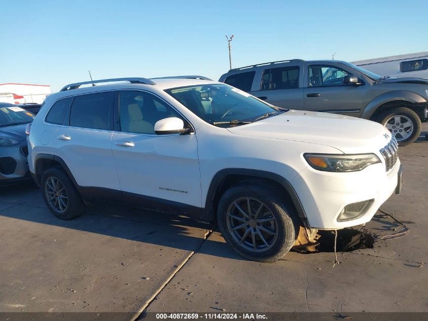 2019 Jeep Cherokee Latitude Fwd VIN: 1C4PJLCB7KD458205 Lot: 40872659