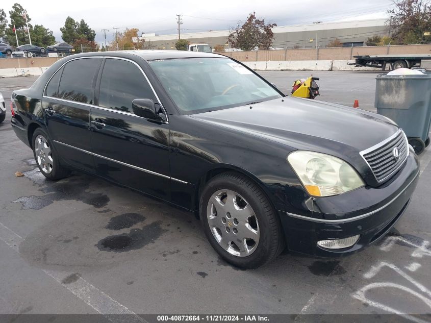 2001 Lexus Ls 430 VIN: JTHBN30F910009246 Lot: 40872664