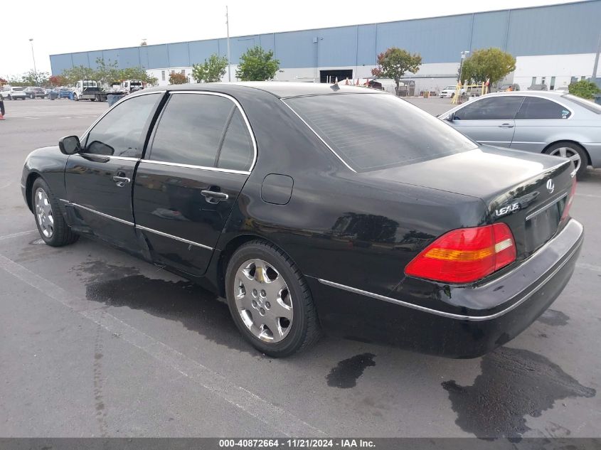 2001 Lexus Ls 430 VIN: JTHBN30F910009246 Lot: 40872664