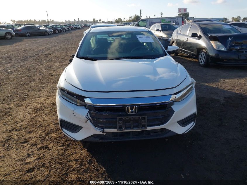 2019 Honda Insight Ex VIN: 19XZE4F5XKE014470 Lot: 40872669