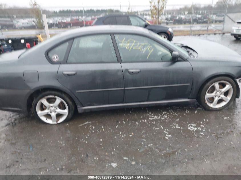 2009 Subaru Legacy 2.5I VIN: 4S3BL616197231824 Lot: 40872679