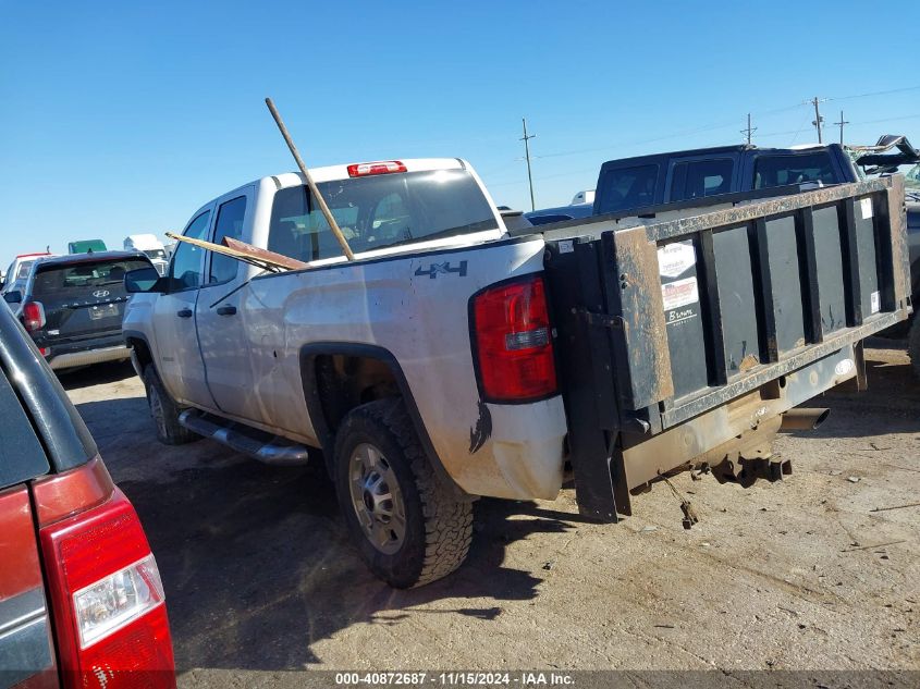 2015 GMC Sierra 2500Hd VIN: 1GT22XEG4FZ543759 Lot: 40872687