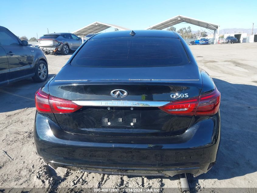 2018 Infiniti Q50 3.0T Sport VIN: JN1EV7AP3JM355589 Lot: 40872690