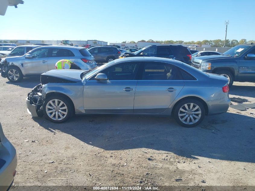 2009 Audi A4 2.0T Premium VIN: WAUSF78K79N066015 Lot: 40872694