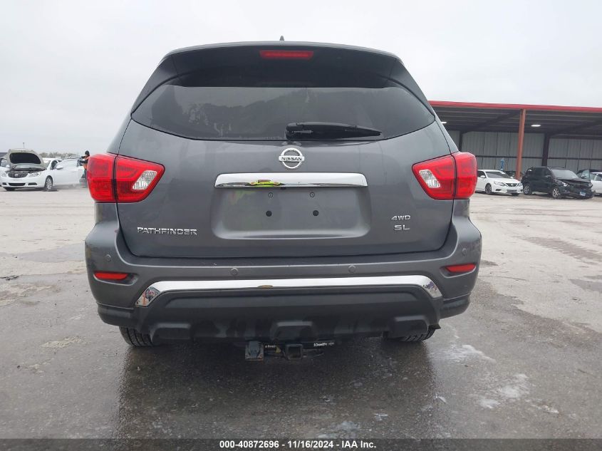 2019 Nissan Pathfinder Sl VIN: 5N1DR2MM7KC635598 Lot: 40872696