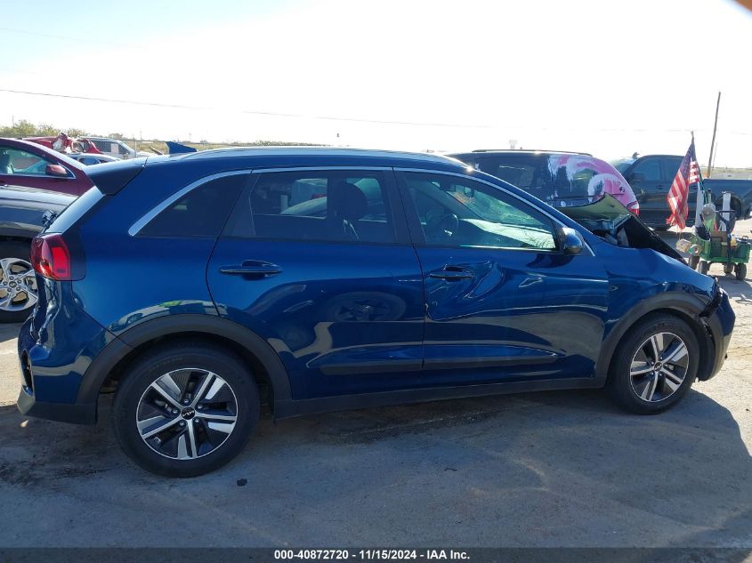 2022 Kia Niro Lxs VIN: KNDCB3LC8N5548238 Lot: 40872720