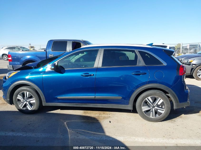 2022 Kia Niro Lxs VIN: KNDCB3LC8N5548238 Lot: 40872720