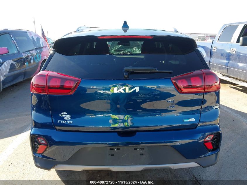 2022 Kia Niro Lxs VIN: KNDCB3LC8N5548238 Lot: 40872720