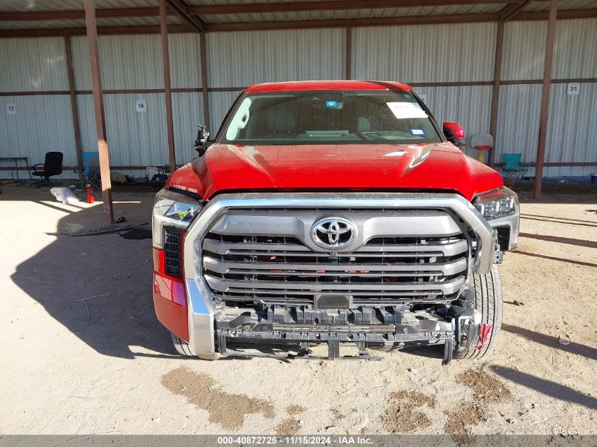 2023 Toyota Tundra Limited VIN: 5TFJA5DB6PX072896 Lot: 40872725