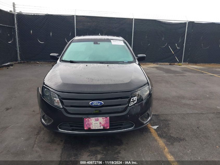 2012 Ford Fusion Sel VIN: 3FAHP0JA5CR255873 Lot: 40872756