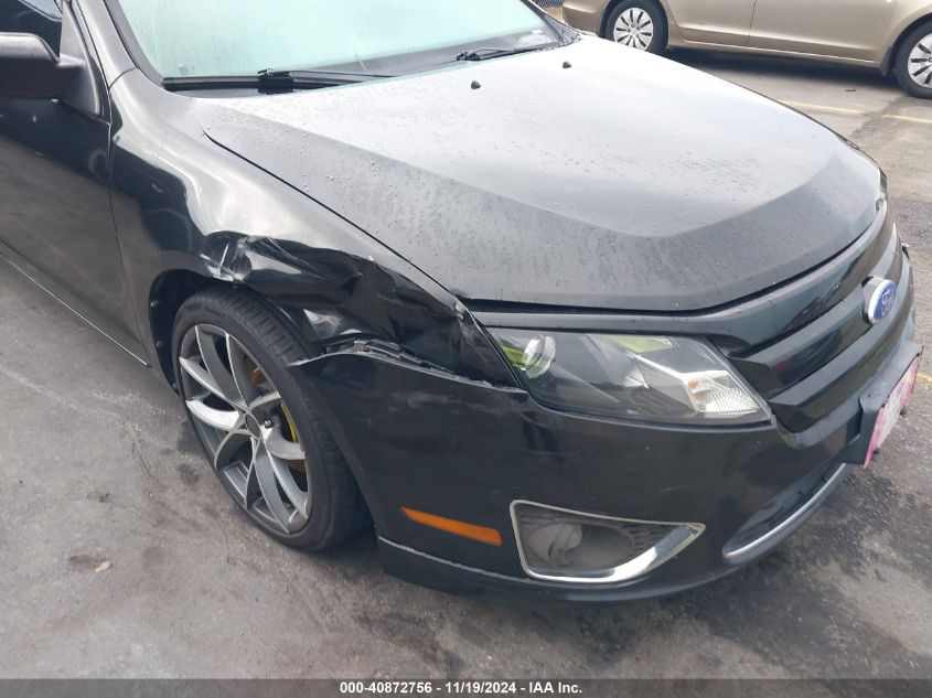 2012 Ford Fusion Sel VIN: 3FAHP0JA5CR255873 Lot: 40872756