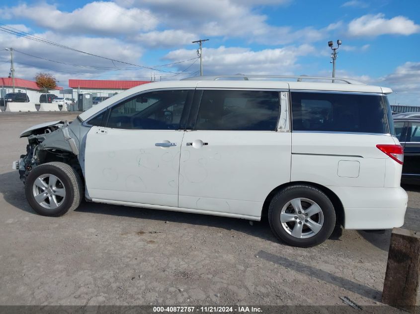 2017 Nissan Quest Sv VIN: JN8AE2KP2H9165801 Lot: 40872757