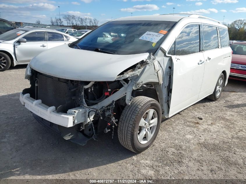 2017 Nissan Quest Sv VIN: JN8AE2KP2H9165801 Lot: 40872757