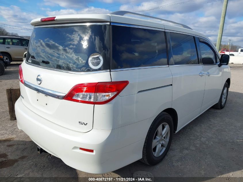 2017 Nissan Quest Sv VIN: JN8AE2KP2H9165801 Lot: 40872757