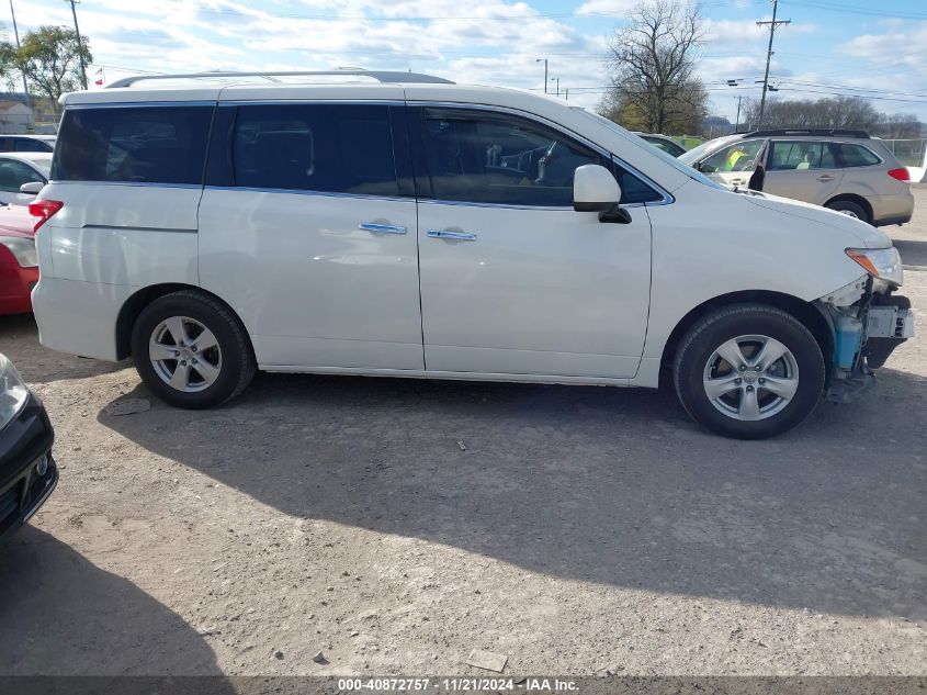 2017 Nissan Quest Sv VIN: JN8AE2KP2H9165801 Lot: 40872757