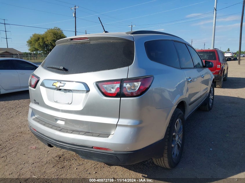 2015 CHEVROLET TRAVERSE LS - 1GNKRFKD0FJ363233