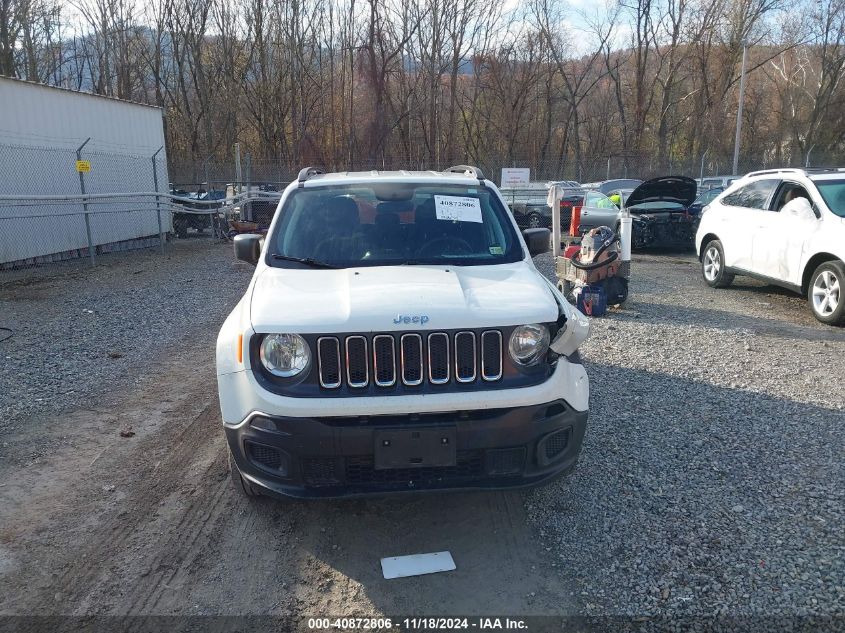 2018 Jeep Renegade Sport 4X4 VIN: ZACCJBAB0JPJ50804 Lot: 40872806