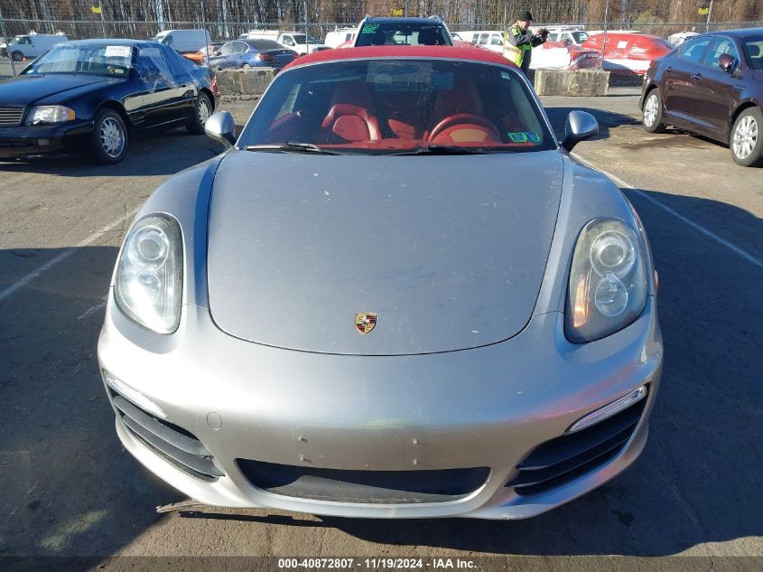 2013 Porsche Boxster S VIN: WP0CB2A85DS133158 Lot: 40872807