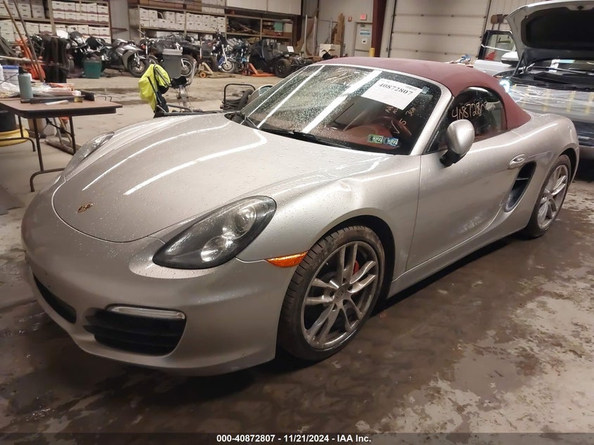 Vin: wp0cb2a85ds133158, lot: 41362448, porsche boxster s 20132