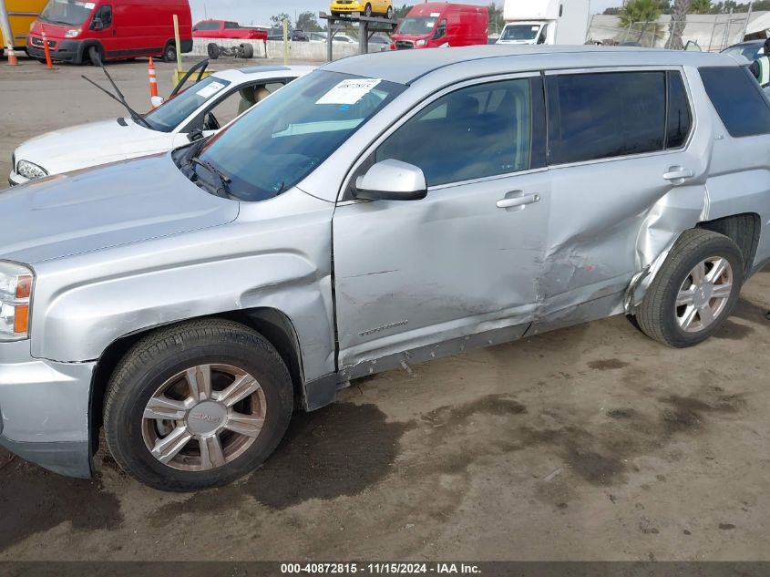 2016 GMC Terrain Sle-1 VIN: 2GKFLSEKXG6333111 Lot: 40872815