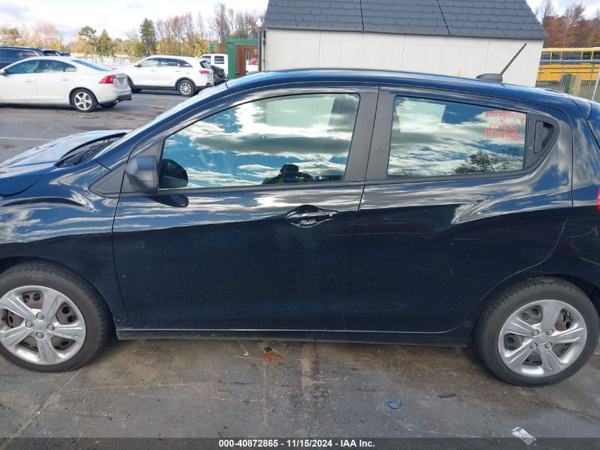 2019 Chevrolet Spark Ls Cvt VIN: KL8CB6SAXKC734266 Lot: 40872865