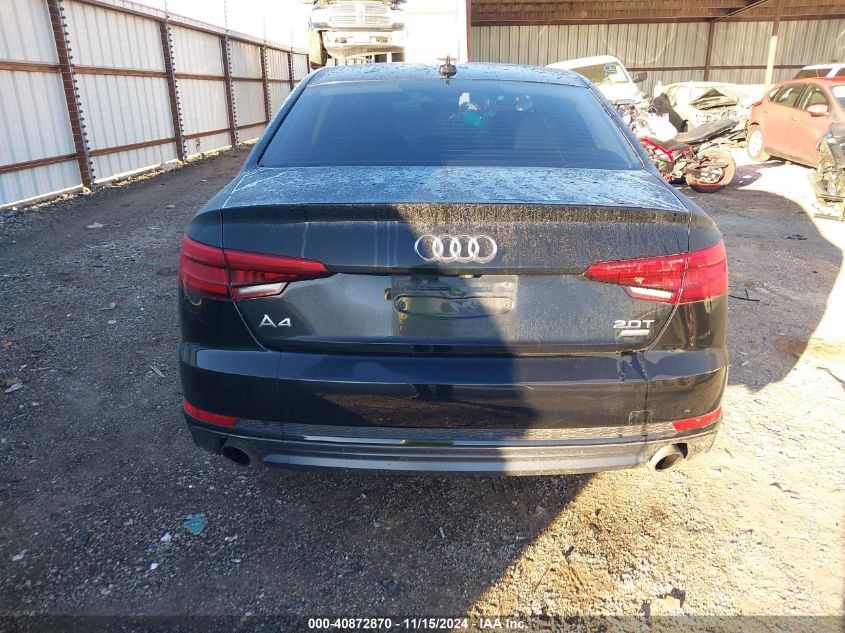 2017 AUDI A4 2.0T SEASON OF AUDI ULTRA PREMIUM - WAUKMAF43HN043305