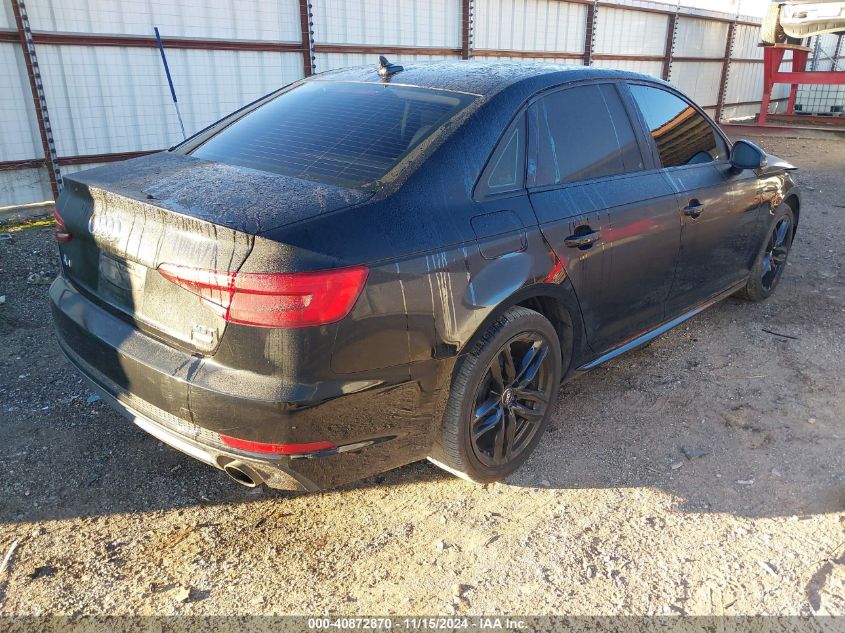 2017 AUDI A4 2.0T SEASON OF AUDI ULTRA PREMIUM - WAUKMAF43HN043305