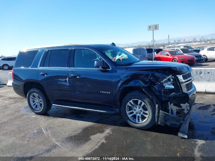 2018 Chevrolet Tahoe Ls VIN: 1GNSCAKC6JR256791 Lot: 40872872