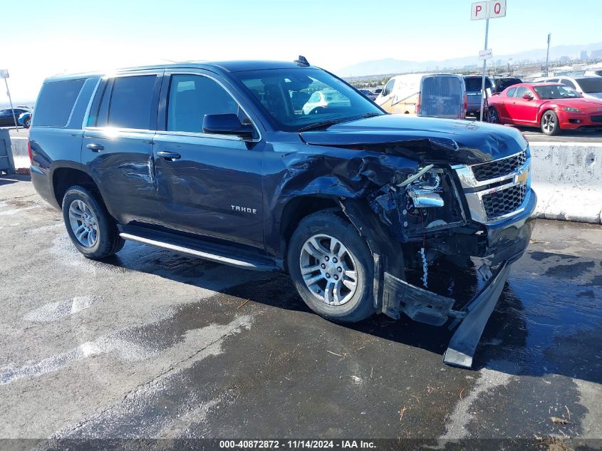 2018 Chevrolet Tahoe Ls VIN: 1GNSCAKC6JR256791 Lot: 40872872