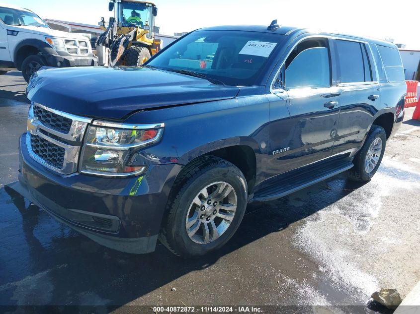 2018 Chevrolet Tahoe Ls VIN: 1GNSCAKC6JR256791 Lot: 40872872