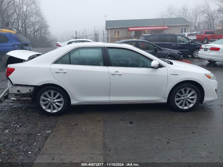 2012 Toyota Camry Hybrid Xle VIN: 4T1BD1FK4CU061484 Lot: 40872877