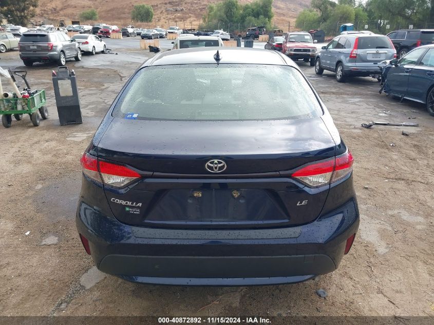 2021 Toyota Corolla Le VIN: JTDEPMAE7MJ148830 Lot: 40872892