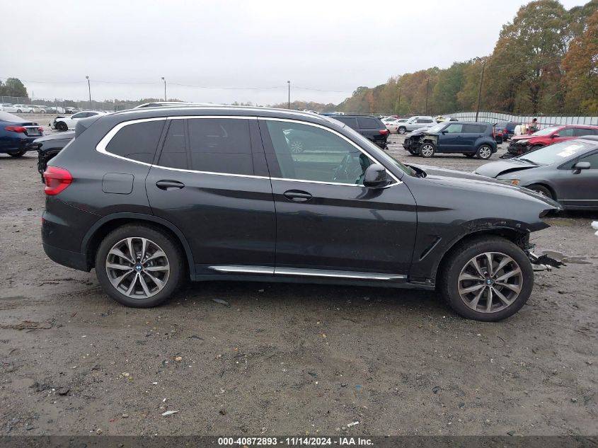 2019 BMW X3 xDrive30I VIN: 5UXTR9C54KLR03881 Lot: 40872893