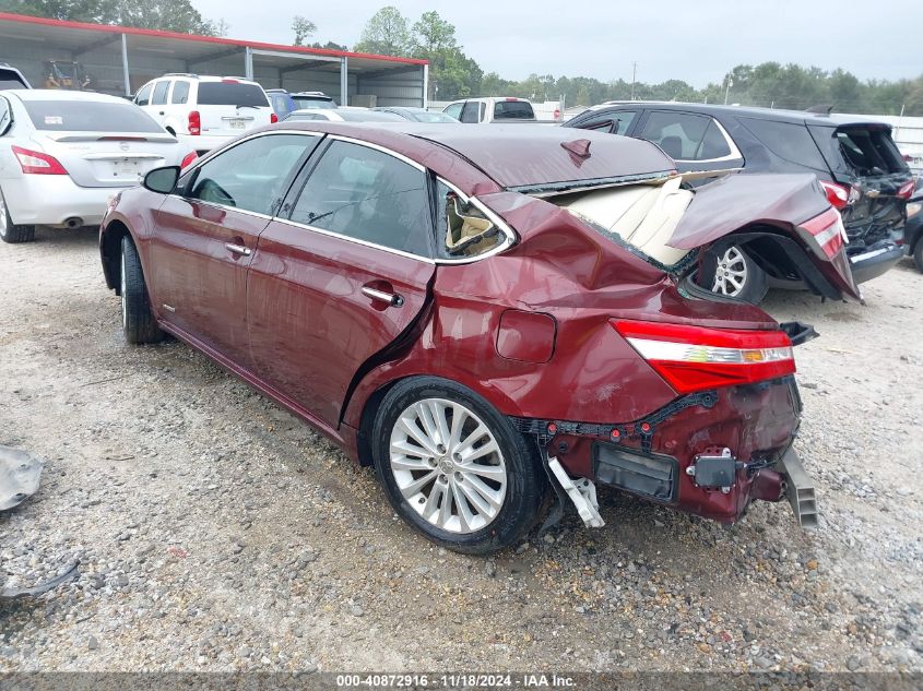 VIN 4T1BD1EB2DU012304 2013 Toyota Avalon, Hybrid Li... no.3