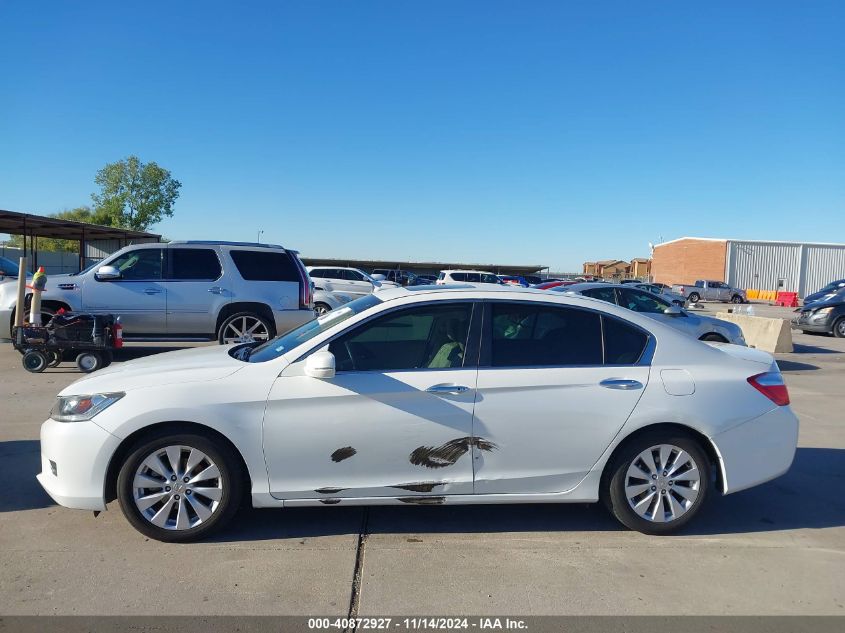 2014 Honda Accord Ex-L VIN: 1HGCR2F89EA154608 Lot: 40872927