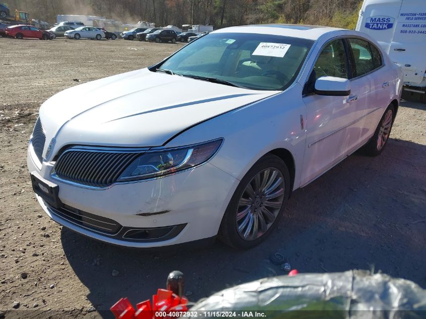 2015 Lincoln Mks VIN: 1LNHL9EKXFG602862 Lot: 40872932