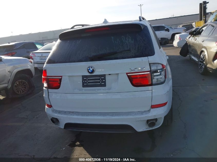 2013 BMW X5 xDrive35I VIN: 5UXZV4C5XD0B09399 Lot: 40872936