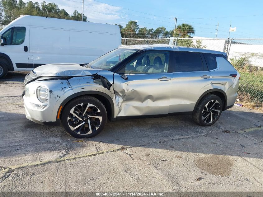 2024 Mitsubishi Outlander Se 2.5 /Se Black Edition /Se Black Edition W/Pano Roof /Se Ralliart VIN: JA4J4VA82RZ074579 Lot: 40872941